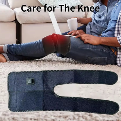 Electric Heating/Cooling Knee Massage Tool with Adjustable Temperature, Plug in and Use Knee Warmer for Health and Protective Belt